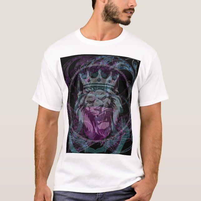 T-shirt Lyon royal  (Devant)
