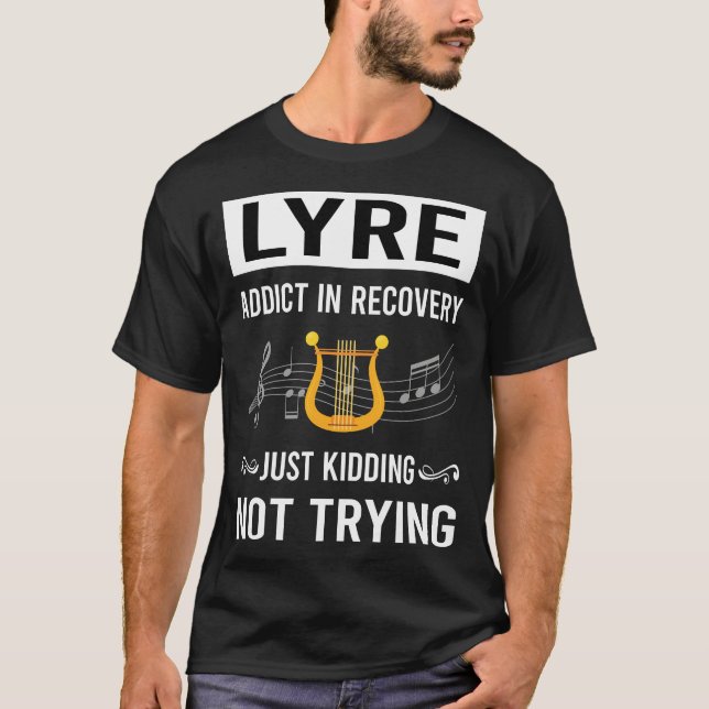 T-shirt Lyre de récupération (Devant)
