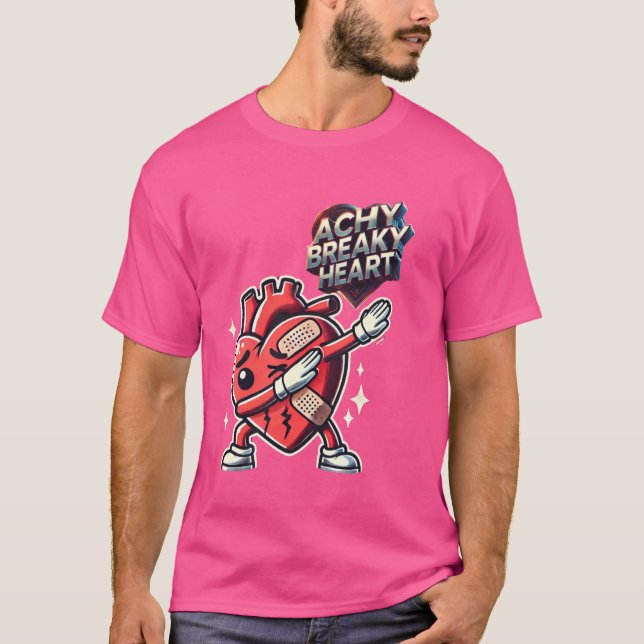 T-shirt LyricLyfe - HACHY BREAKY HEART (Devant)