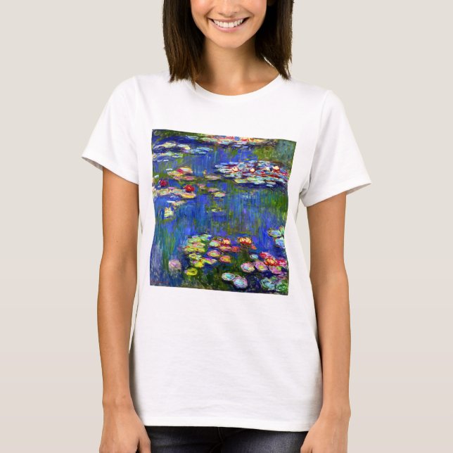 T-shirt Lys d'eau Claude Monet (Devant)