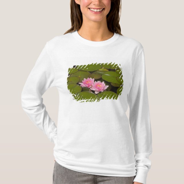T-shirt Lys d'eau en fleurs (Devant)