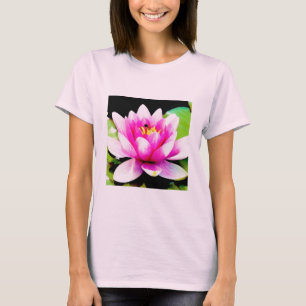 T-shirt Lys d'eau rose