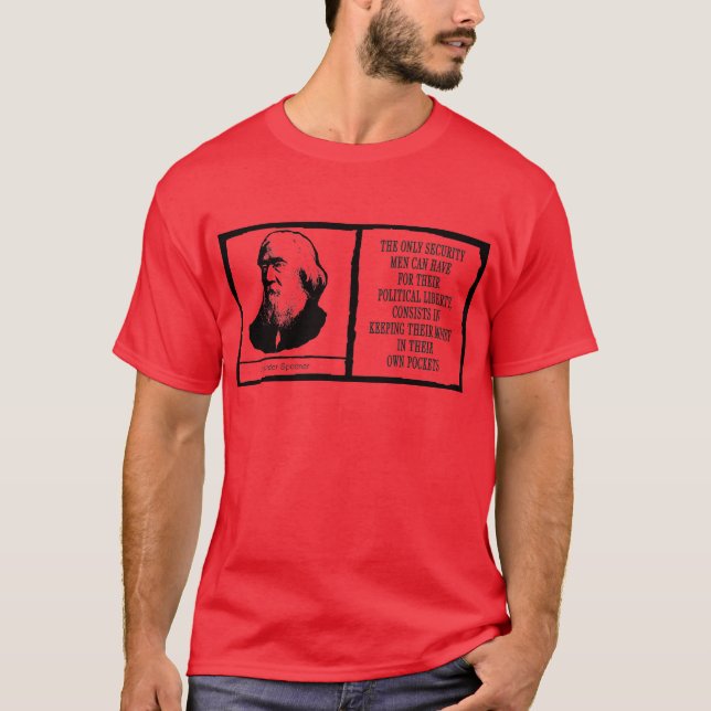 T-shirt Lysander Spooner (Devant)
