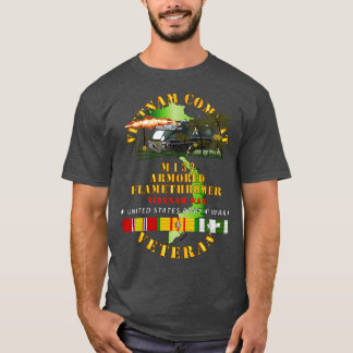 T-shirt M132 Armuré lance-flammes Vietnam Vet de combat av