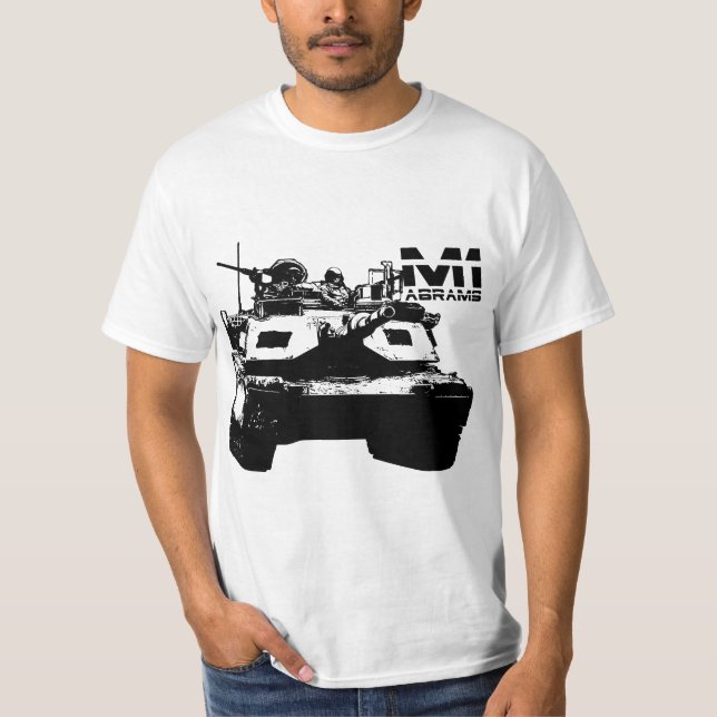 T-shirt M1 Abrams (Devant)