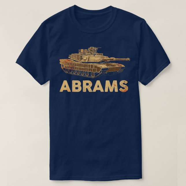 T-shirt M1 Abrams American Tank3 (Design devant)