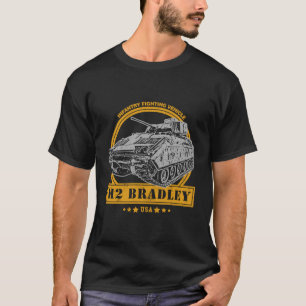 T-shirt M2 Bradley Ifv Bradley Véhicule de combat d'infant