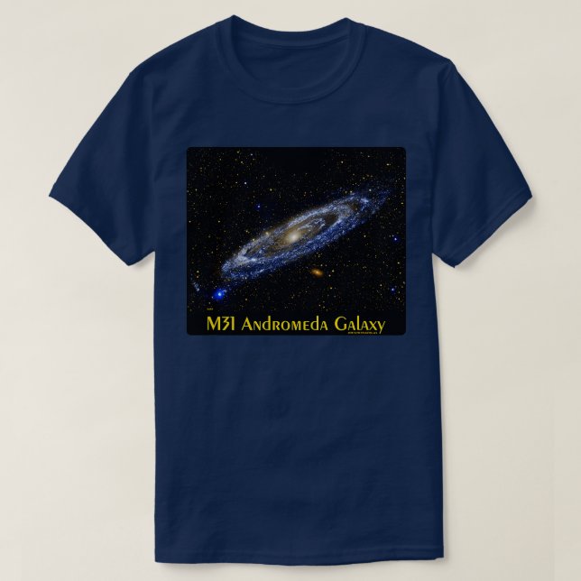 T-shirt M31 l Andromeda Galaxy Astronomie (Design devant)