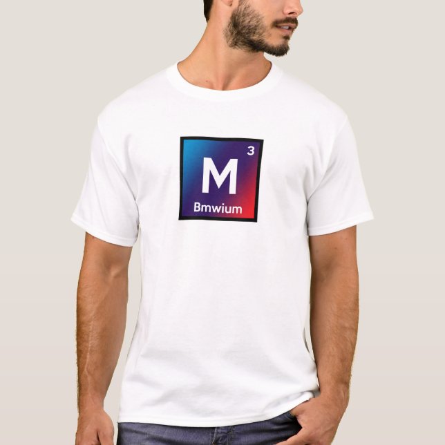 T-shirt m3 -1- périodique (Devant)