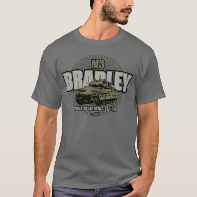 T-shirt M3 Bradley Small 70s funny (Devant)