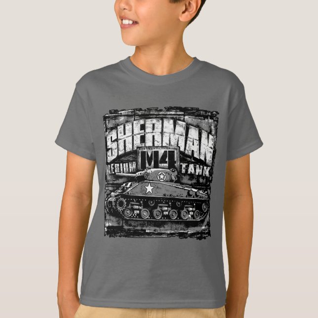 T-shirt M4 Sherman (Devant)