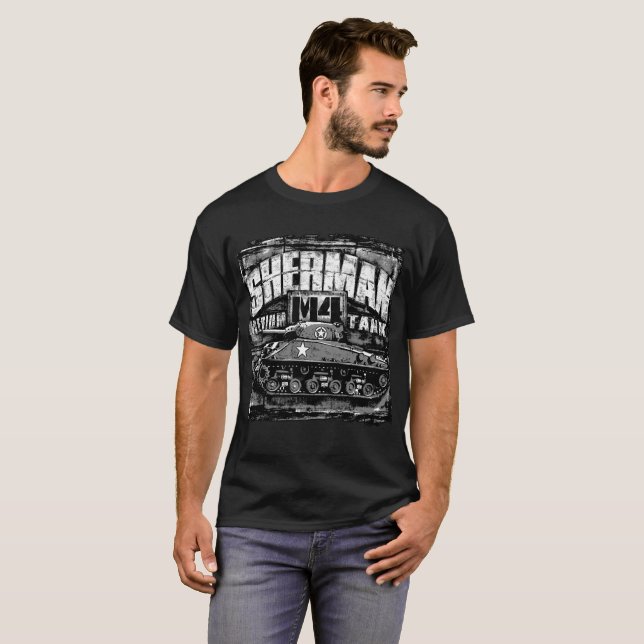T-shirt M4 Sherman (Devant entier)