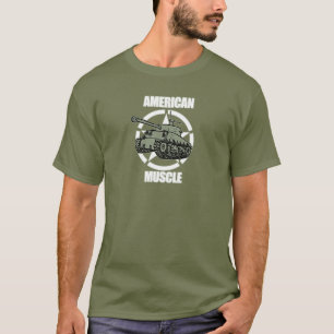T-shirt M4 Sherman American Tank