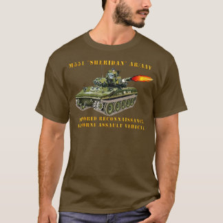 T-shirt M551 Sheridan tir ARAAV