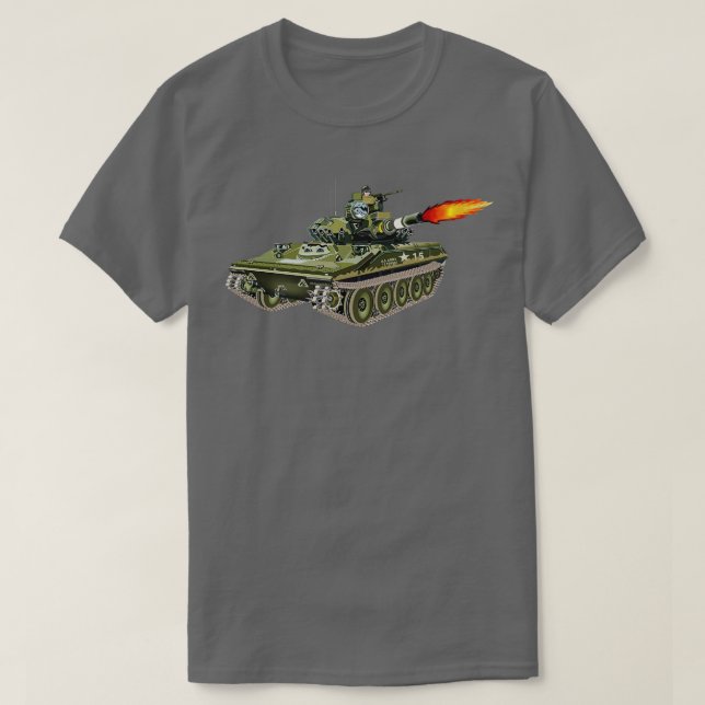 T-shirt M551 Sheridan Tirage deux textes (Design devant)