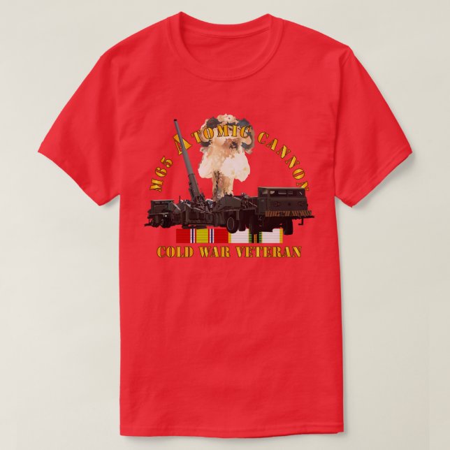 T-shirt M65 Atomic Cannon ColdVet avec COLD SVC (Design devant)