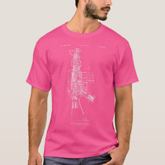 T-shirt M-16 Fusil breveté Arme à feu militaire Deuxième A