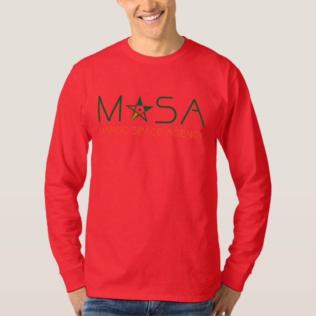 T-shirt M.A.S.A. (à manches longues) par l'Alien P (Devant)