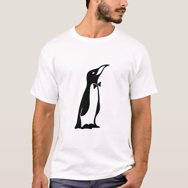 T-shirt M. art de pingouin (Devant)
