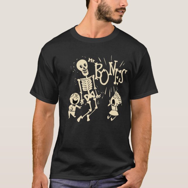 T-shirt M. Bones Vintage Skeleton (Devant)