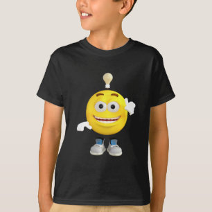 T-shirt M. Brainy que l'Emoji ce aime penser