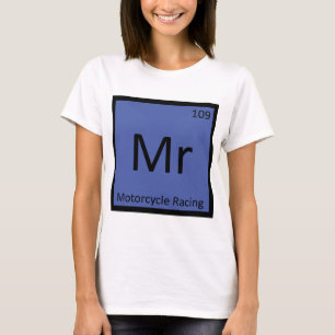 T-shirt M. - Chimie du sport de course de moto Symbole