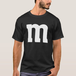 T-shirt M Chocolat Bonbon Halloween Costume d'équipe Funny
