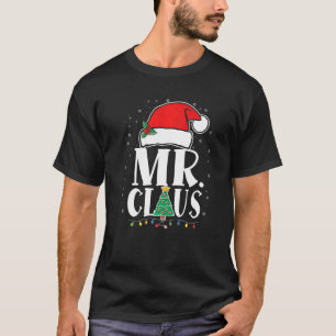 T-shirt M. Claus Claus Père Noël Funny Matching Famille Ch