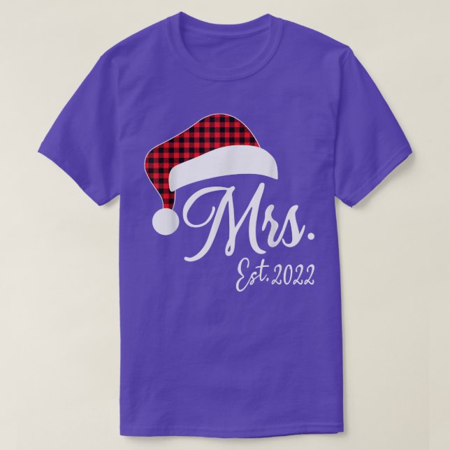 T-shirt M. Claus et Mme Claus Est (Design devant)