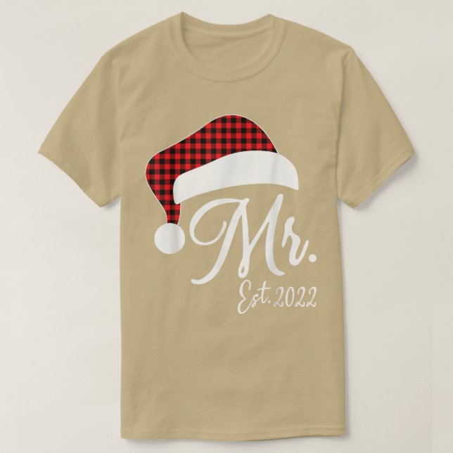 T-shirt M. Claus et Mme Claus Est (Design devant)