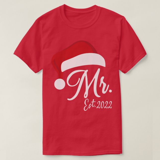 T-shirt M. Claus et Mme Claus Est (Design devant)