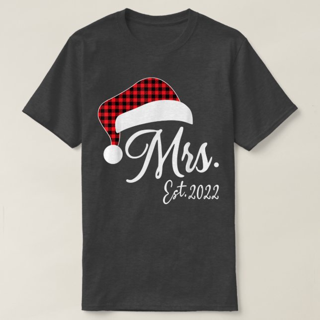 T-shirt M. Claus et Mme Claus Est (Design devant)