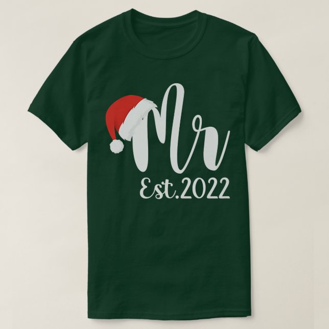 T-shirt M. Claus et Mme Claus Est (Design devant)