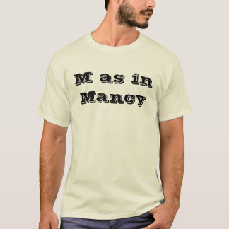 T-shirt M comme dans Mancy