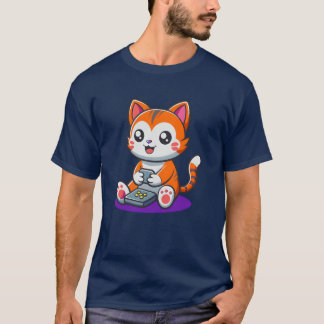 T-shirt M. Cookie jouant à des jeux cadeau vintage
