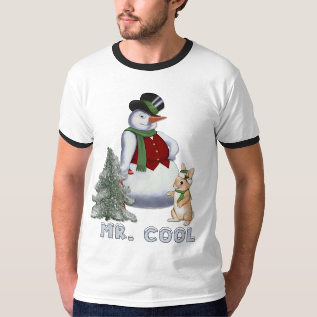 T-shirt M. Cool - Snowman (Devant)
