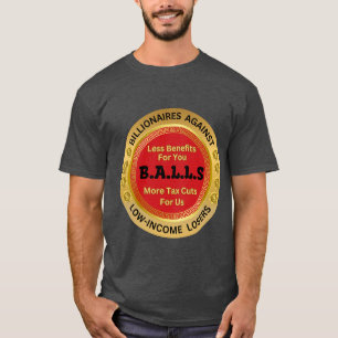 T-shirt M.D.B.R. – Millionnaires Détestant les Revenus Bas