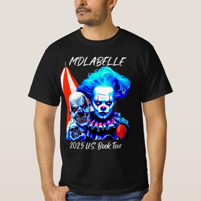 T-shirt M.D. LaBelle 2025 Book Tour Collector Chemise Unis (Devant)