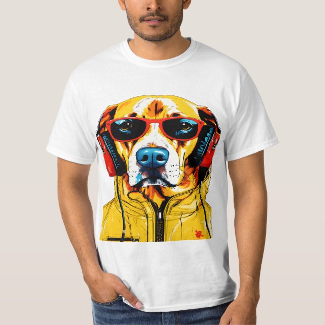 T-shirt M. Dog le Magnifique (Devant)
