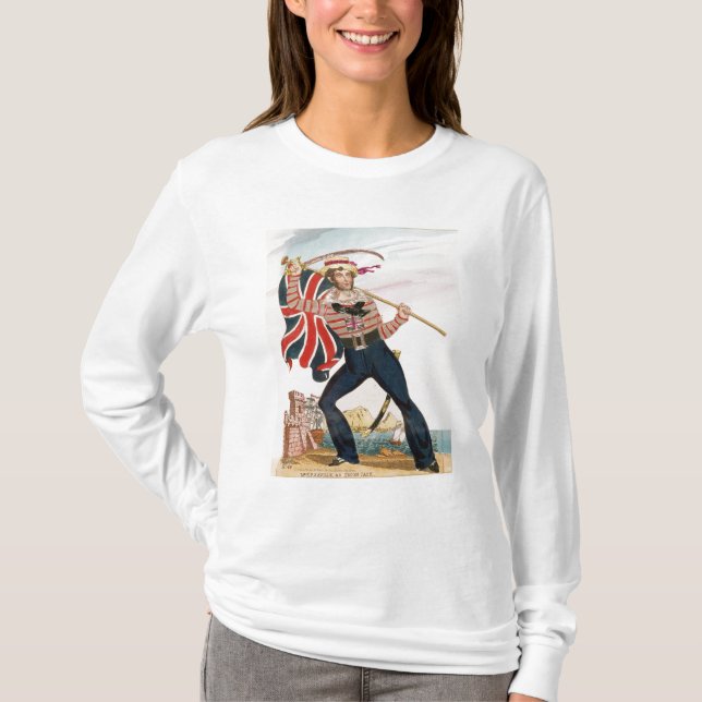 T-shirt M.E.F. Saville en tant que 'Union Jack (Devant)