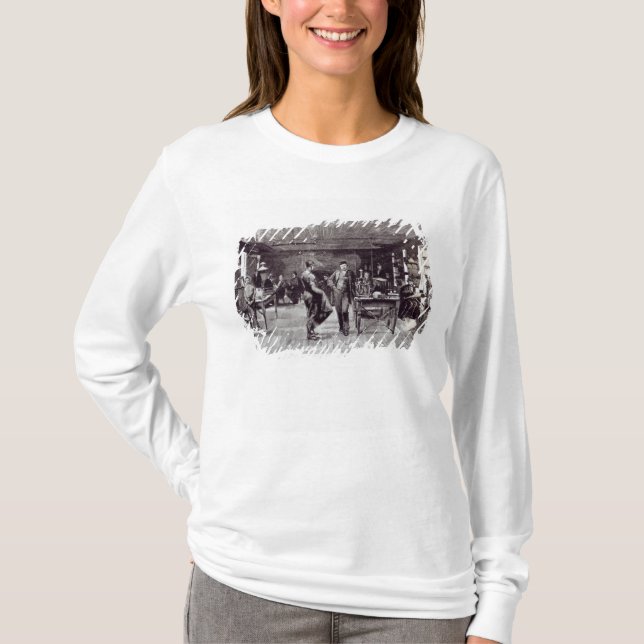 T-shirt M. Edison, l'électricien éminent (Devant)