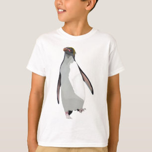 T-shirt M est pour Macaroni Penguin