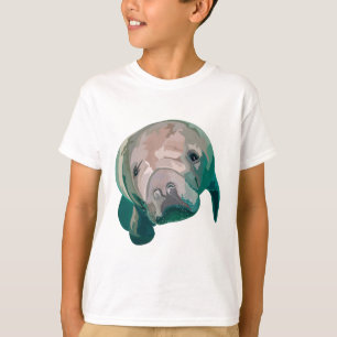 T-shirt M est pour Manatee
