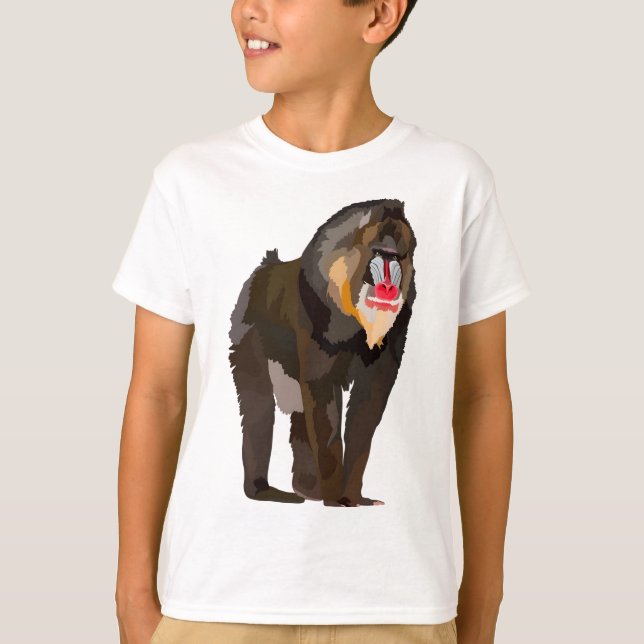 T-shirt M est pour Mandrill (Devant)