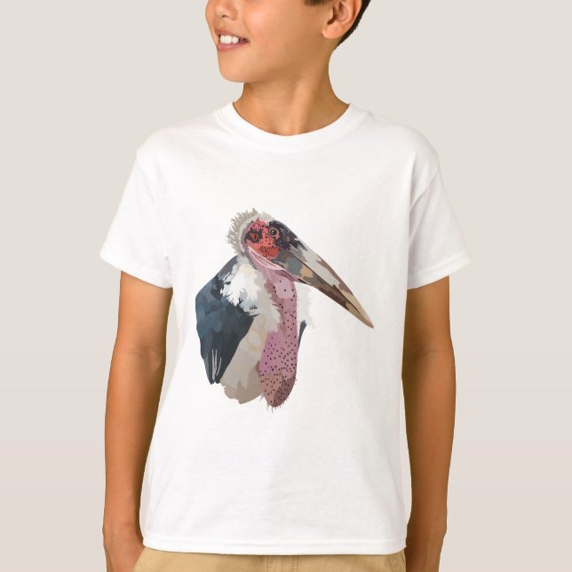 T-shirt M est pour Marabou Stork (Devant)