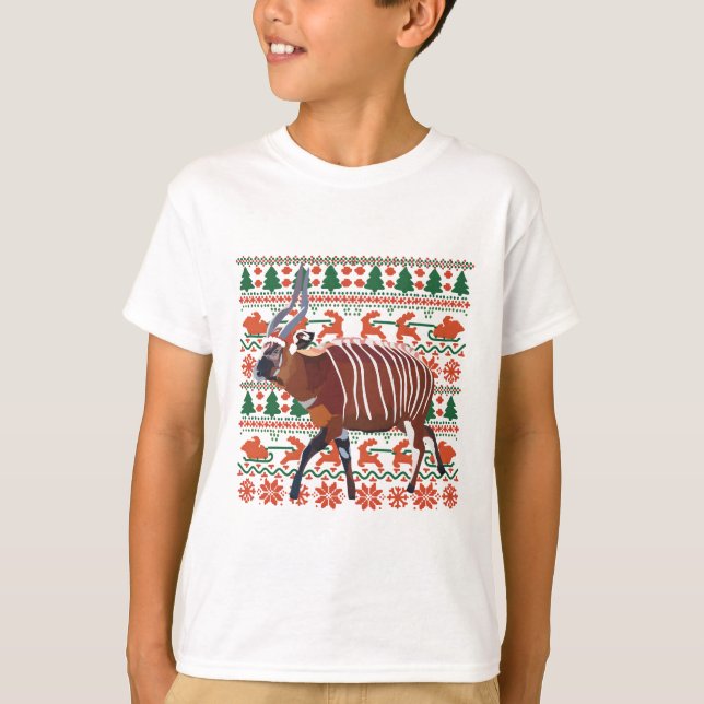 T-shirt M est pour Mountain Bongo (Devant)