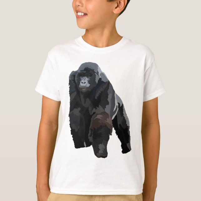 T-shirt M est pour Mountain Gorilla (Devant)