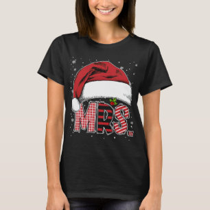 T-shirt M. et Mme Claus Couples Matching Christmas Pajama