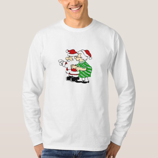 T-shirt M. et Mme le père noël (Devant)