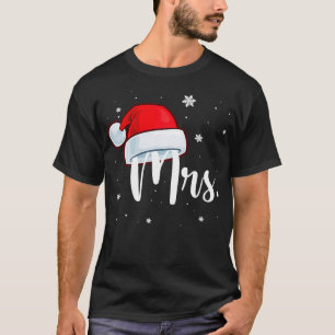 T-shirt M. et Mme Santa Claus Pyjamas Couples correspondan